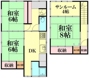 間取り：204012086237