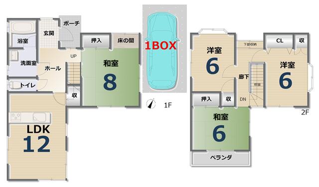京都府亀岡市の一戸建て | 850万円 | 4LDK | 332.53m² | Akiyama house finder