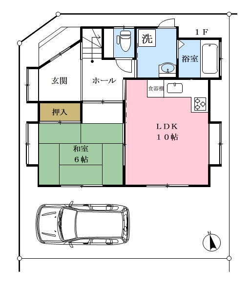 house for sale in 川越市, Saitama | ¥22,800,000 | 3LDK | Akiyama house f…