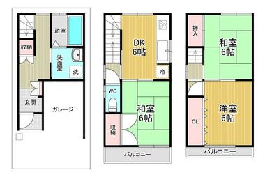 間取り：227103009637