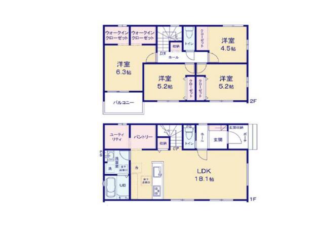 群馬県高崎市の一戸建て | 3299万円 | 4LDK | 179.7m² | Akiyama house finder