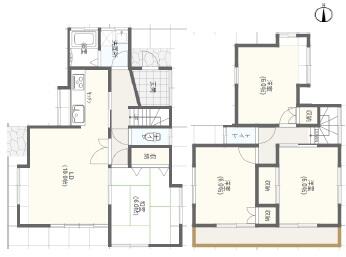 埼玉県さいたま市の一戸建て | 1480万円 | 4LDK | 100.43m² | Akiyama house finder