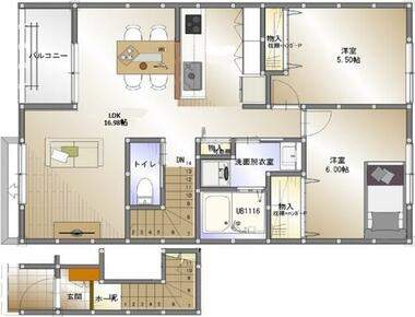 間取り：234040750987