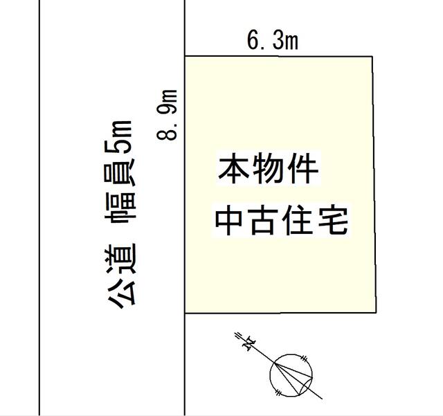 岐阜県各務原市の一戸建て | 100万円 | 4DK | 57.72m² | Akiyama house finder