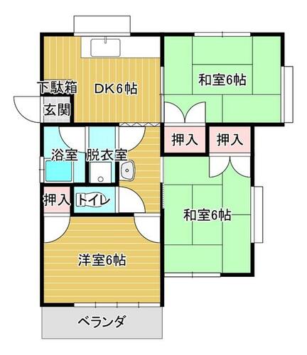 リバーサイド西間_間取り_0