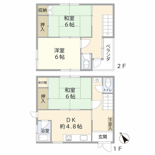 house for sale in 神戸市, Hyogo | ¥7,500,000 | 3DK | Akiyama house finder