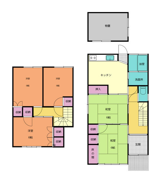 house for sale in Seki, Gifu | ¥3,200,000 | 5DK | Akiyama house finder