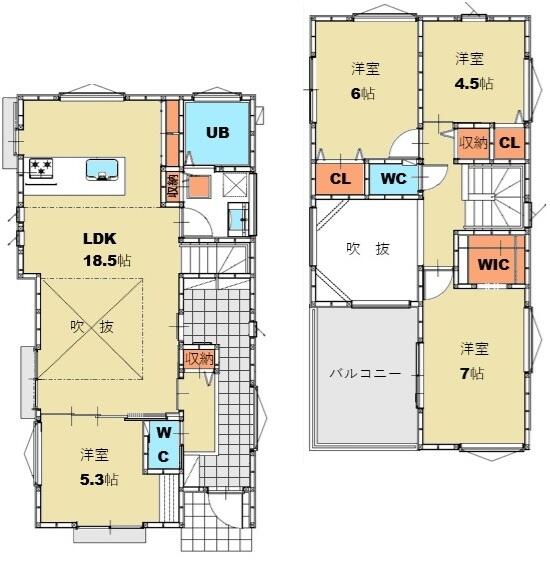 house for sale in 鶴ヶ島市, Saitama | ¥39,800,000 | 4LDK | Akiyama house…