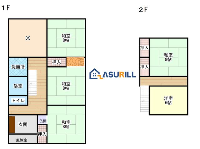 秋田県横手市の一戸建て | 160万円 | 5DK | 222.41m² | Akiyama house finder