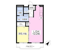 ｄｏｌｃｅ　ｖｉｔａ 203 ｜ 佐賀県小城市三日月町久米（賃貸マンション1LDK・2階・41.04㎡） その2