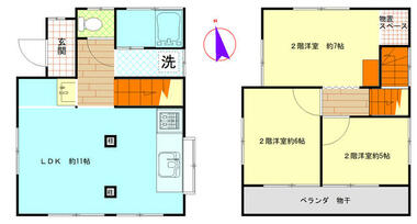 間取り：213142555054