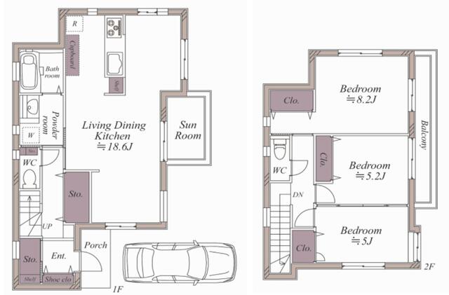 神奈川県横浜市の一戸建て | 8500万円 | 3LDK | 142.31m² | Akiyama house finder