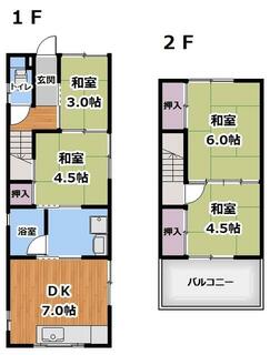 間取り：237007083684