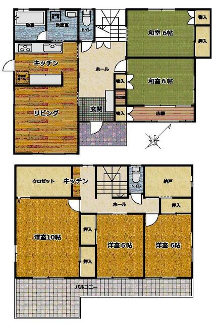 茨城県水戸市の一戸建て | 1480万円 | 5LK | 151.21m² | Akiyama house finder