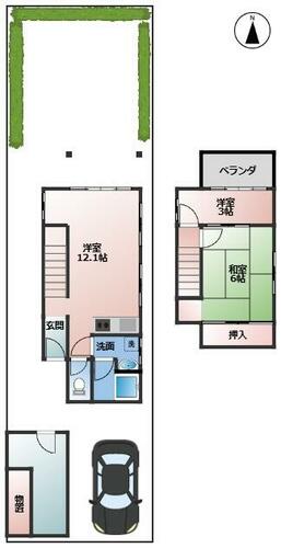 detached 愛知県名古屋市千種区東山元町５丁目