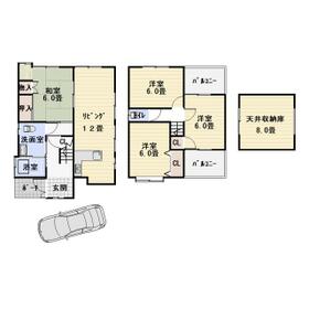 京都府城陽市長池北裏