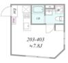 trias117 4階 築2年7ヶ月の賃貸物件