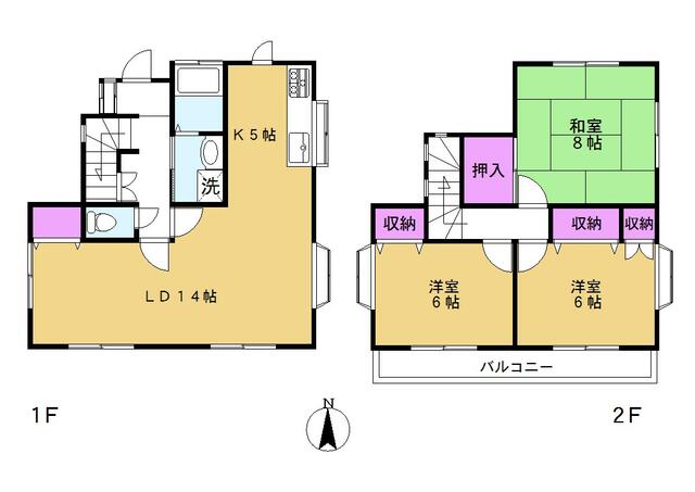 house for sale in 川越市, Saitama | ¥22,000,000 | 3LDK | Akiyama house f…