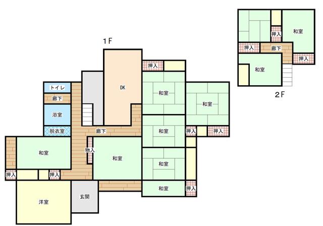 富山県富山市の一戸建て | 298万円 | 10DK | 803.94m² | Akiyama house finder