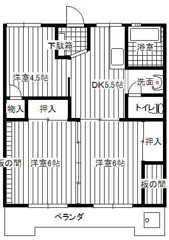 ハイツ中沢_間取り_0