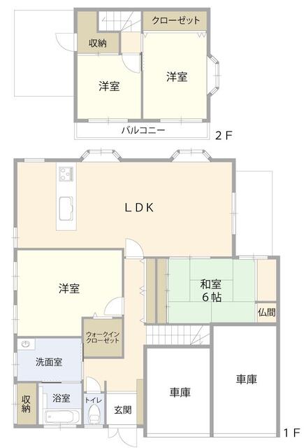 house for sale in Kitakyushu, Fukuoka | ¥36,000,000 | 2DK | Akiyama h…