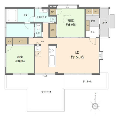 detached 栃木県那須郡那須町大字高久丙