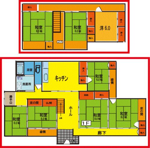 detached 山形県新庄市大字福田