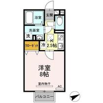カサベルテ浜河内Ⅱ 105 ｜ 山口県山陽小野田市大字小野田（賃貸アパート1K・1階・26.71㎡） その1