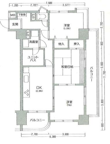 センチュリー石和リバーサイド_間取り_0