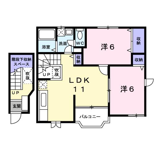 アゼリアブリッジA_間取り_0