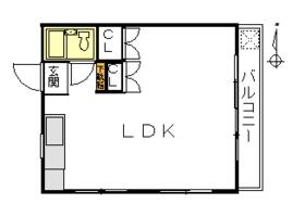 岐阜県岐阜市北一色１０丁目（賃貸マンション1LDK・2階・34.83㎡） その1