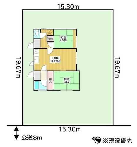 detached 北海道岩見沢市上幌向北一条５丁目