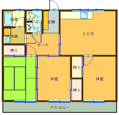 たくみ荘_間取り_0