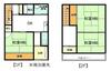 柚木駅より徒歩9分 築61年7ヶ月 2階建の賃貸物件