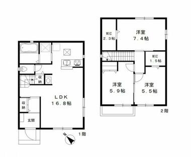 間取り：212058857324