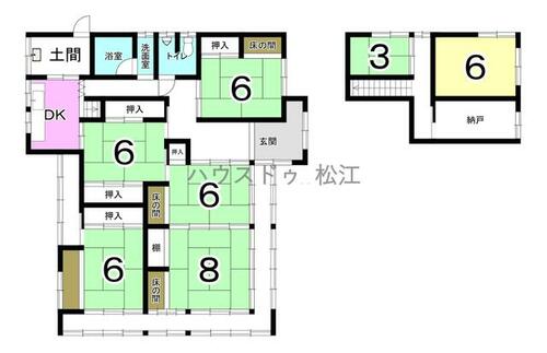 detached 島根県松江市宍道町伊志見