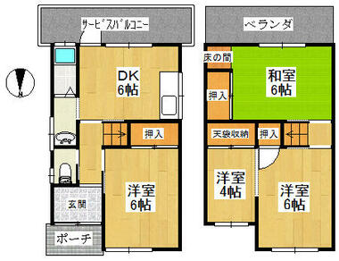 間取り：227104144594