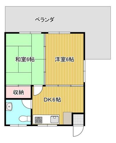仲尾アパート_間取り_0