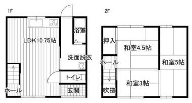 間取り：225010543640