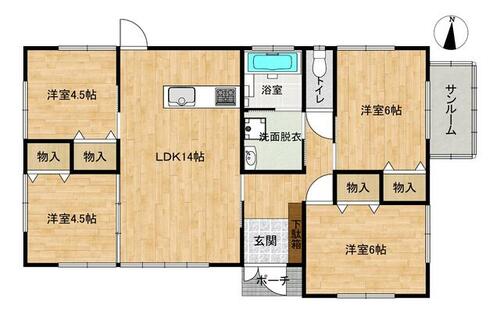 detached 鹿児島県鹿屋市串良町上小原