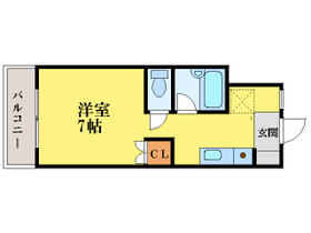 徳島県徳島市昭和町７丁目（賃貸マンション1K・3階・23.00㎡） その1