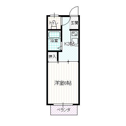サニーハイツ南俣_間取り_0
