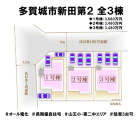 宮城県多賀城市新田字北関合