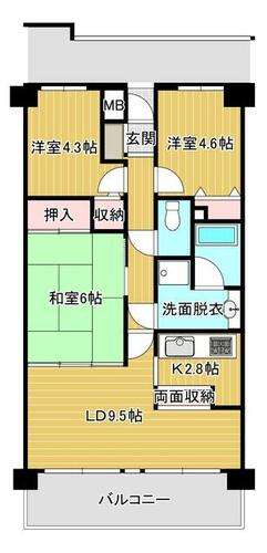 千葉県山武市殿台 中古マンション 写真2