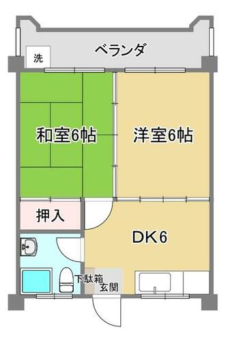 嘉助荘B棟_間取り_0