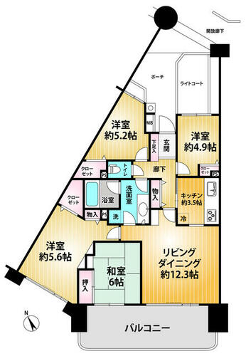 ウッドパークちはら台２号棟（Ｂ） 中古マンション 写真2
