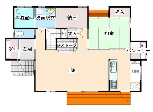 detached 福島県双葉郡浪江町大字川添字中上ノ原