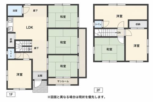 detached 大分県大分市高城台２丁目