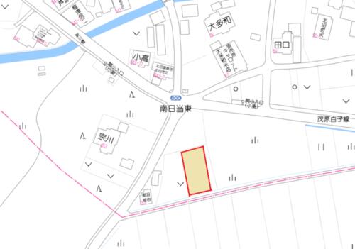 Land, Shirako Town, Chiba