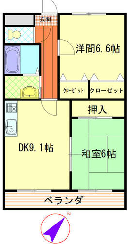 ラ・フォンテーヌ_間取り_0